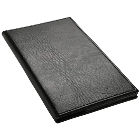 Porte-addition, simili-cuir