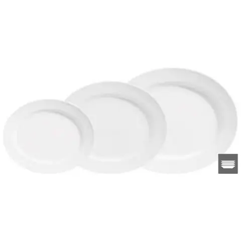 Plat ovale