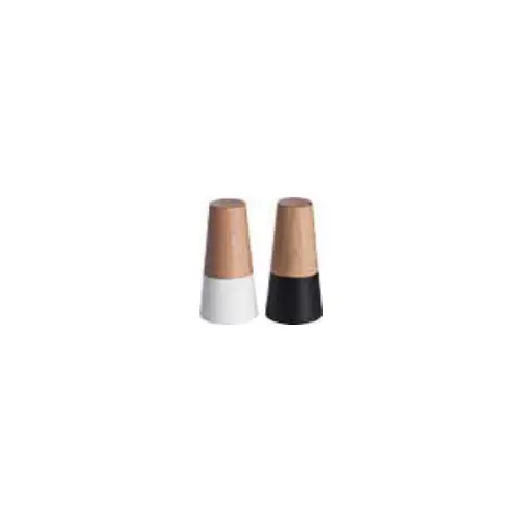 Set salière/poivrière rond conique Kayu