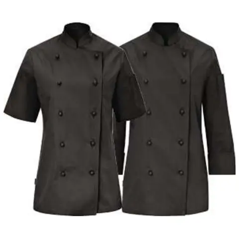 Veste de cuisine femme manches longues Milan