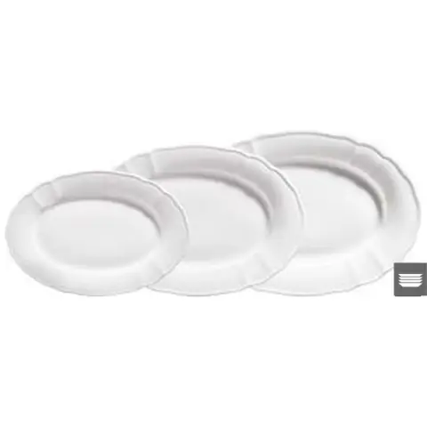 Plat ovale Amely