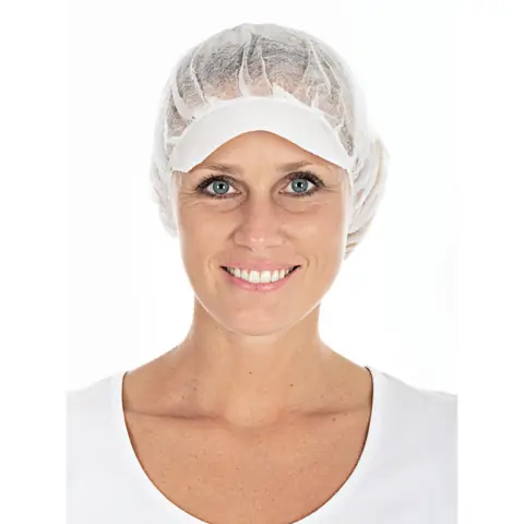 Casquette jetable à visière