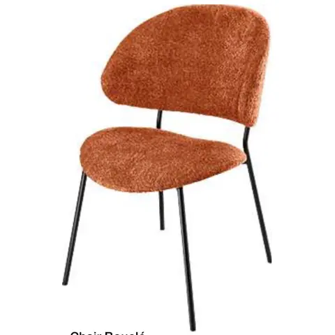 Chaise Bouclé Lindo Bouclé