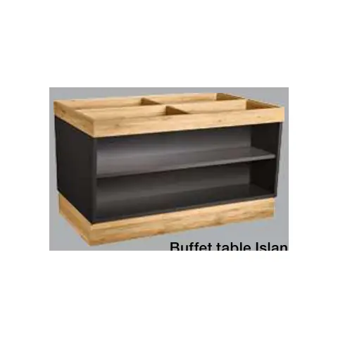 Table de buffet élément îlot grand Valinta