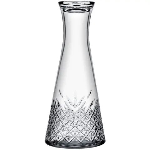 Carafe en verre Timeless, avec relief