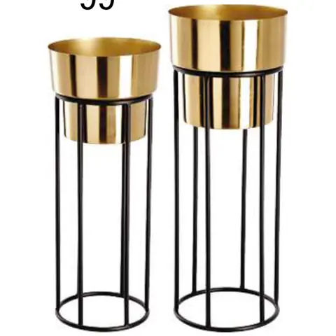 Pots de fleurs Osmaro, set de 2