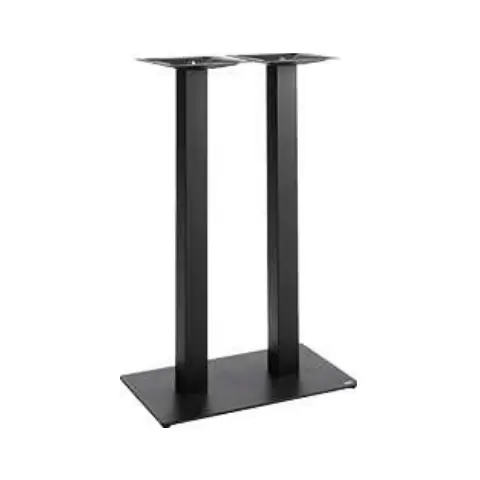 Piètement double de table haute carré Fino